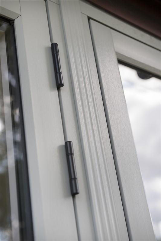 white upvc windows