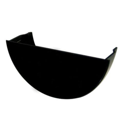 Gutter Norfolk Black Stopend